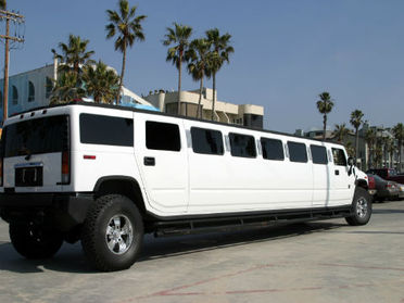 Stretched White Hummer: OKC LIMO